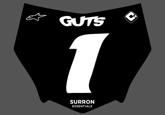 Custom Motocutz Plate Decal